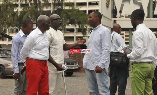 kkd in court wednesday3 KKD, his father and Okyeame in court on Wednesday after proceedings