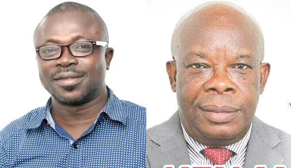 Mr David Agubiga and Mr Ken Anku