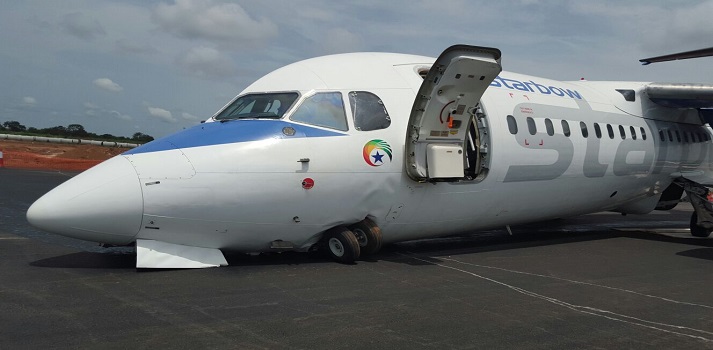 Starbow Airlines Crash - Tamale