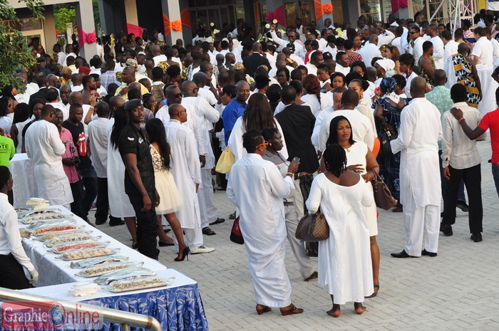 Guests at the inuaguration