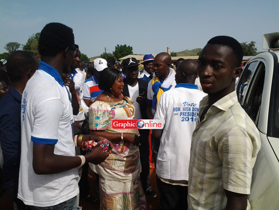 Akua Donkor chased out of voting centre