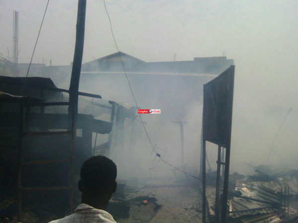 Ashaiman market fire 2