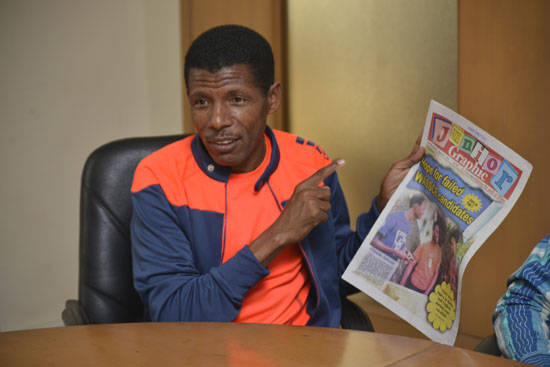 Gebreselasie pays working visit to Graphic Communications Group  3 