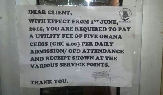 A copy of the notice 