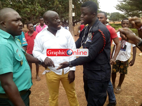 Patasi Assembly Member Aspirant  Kwaku Manu arrested by police 2