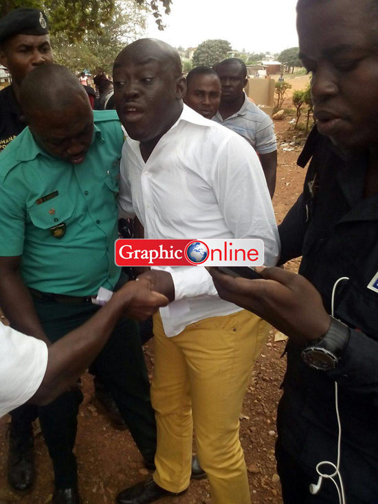Patasi Assembly Member Aspirant  Kwaku Manu arrested by police 3