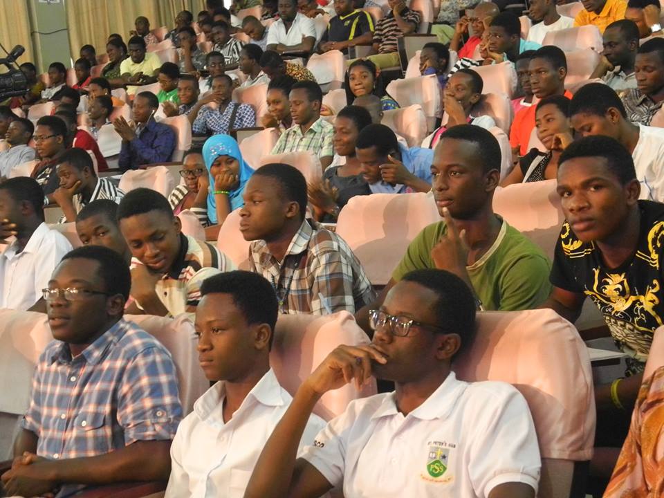 Photos from the quarterfinal contest between Kumasi Academy  Wesley Grammar School and Archbishop Porter Girls  SHS