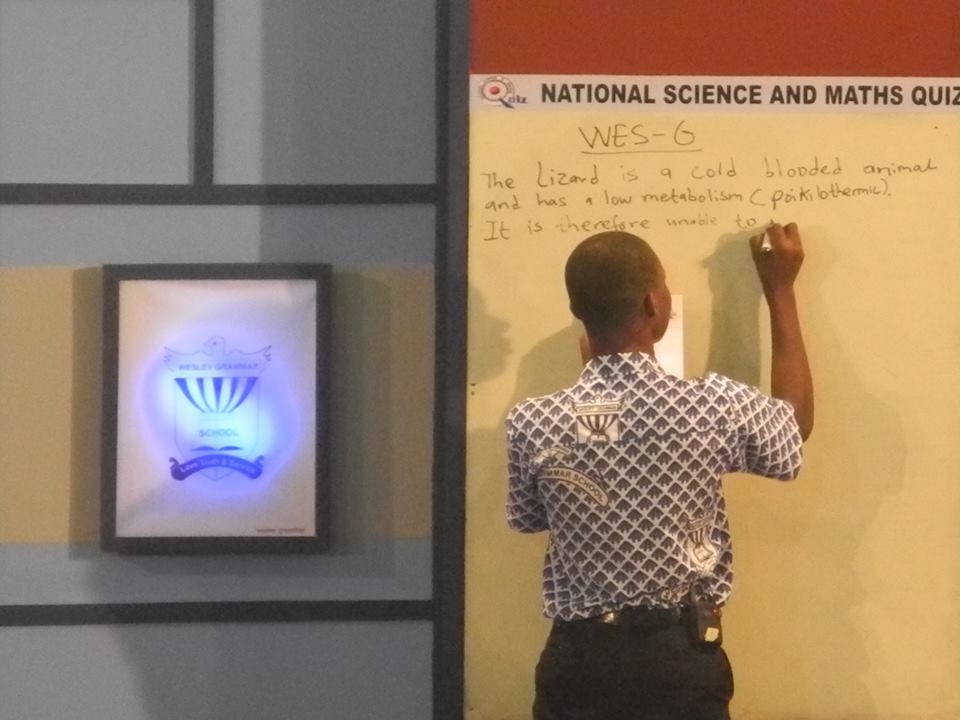 Photos from the quarterfinal contest between Kumasi Academy  Wesley Grammar School and Archbishop Porter Girls  SHS2