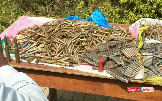 Police retrieved ammunitions in Kumasi  2 