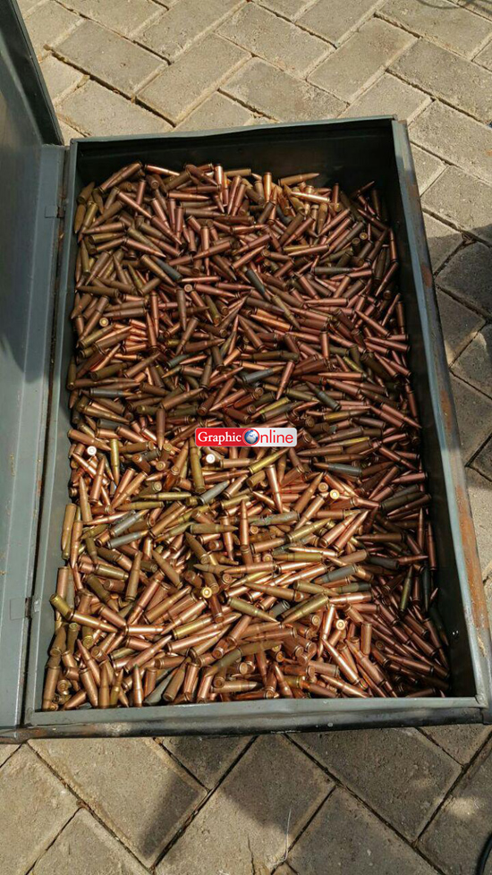 Police retrieved ammunitions in Kumasi  5 