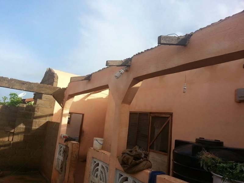 Rains cause havoc in Tumu