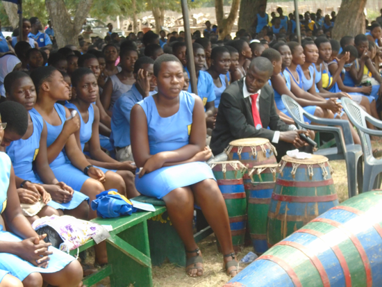SOSEC students at the launch of 50th anniversary