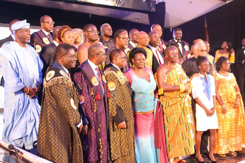 The awardees got one for the album1