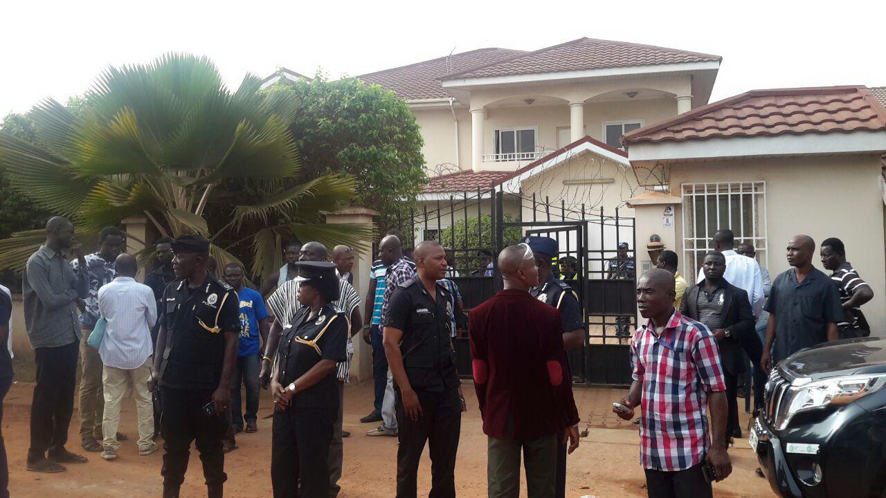 The late MP s residence at East Legon