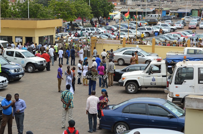 The scene at the Tema Development Corporation