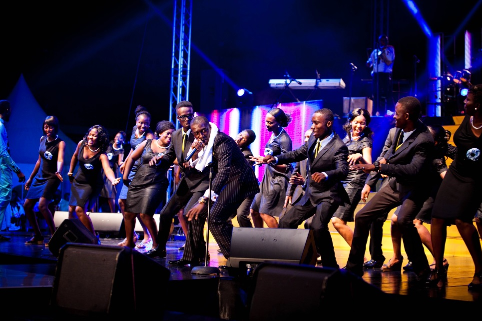 Uche Agu and his dancers from Nigeria were thrilling