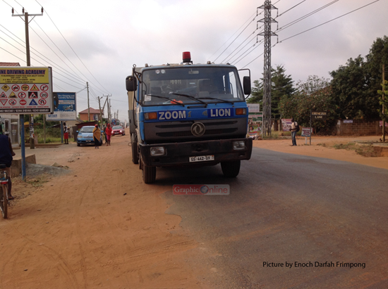 Road signs: Zoom Lion driver raises Ghanaian ingenuity higher