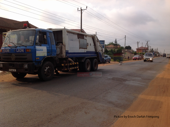 Road signs: Zoom Lion driver raises Ghanaian ingenuity higher