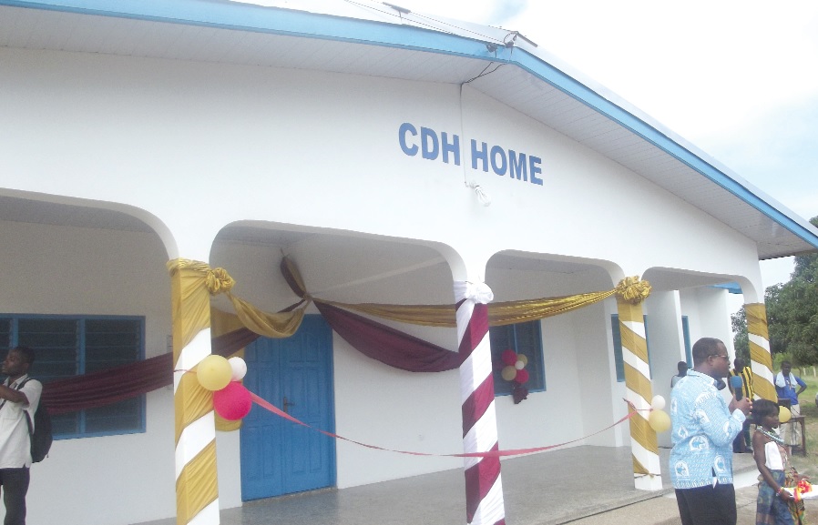 Front view of the house