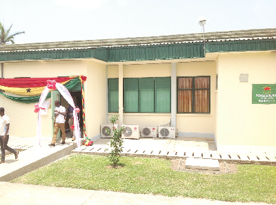 A front view of the Hemodialysis Unit