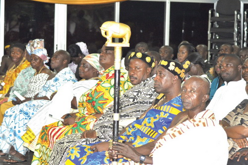 A section of traditional rulers of the Denkyira State. 