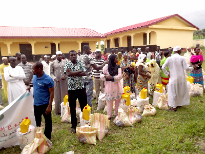 Some of the beneficiaries who have recevied their items