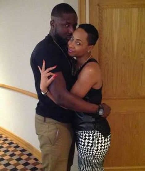 Elikem and Pokello in happier times