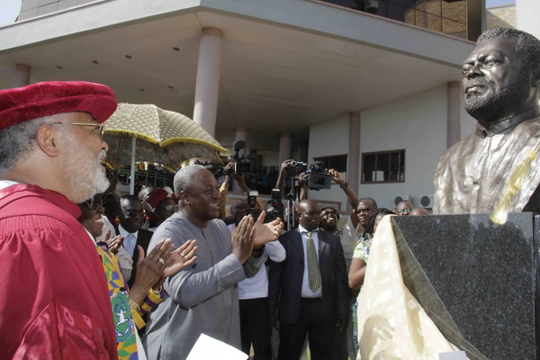 President Mahama joined several other dignitaries to celebrate the occasion.