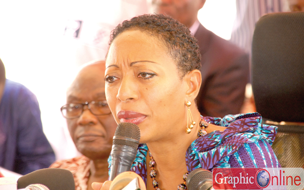Samia Nkrumah — CPP’s National Chairperson