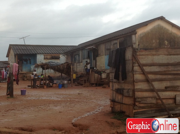 The situation is worse in many homes when it rains.