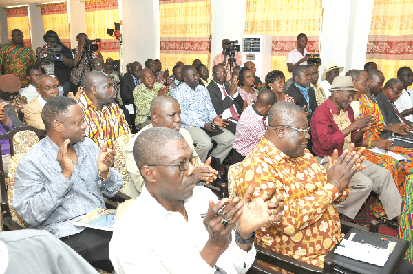 Participants at the forum