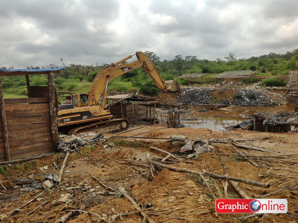 The operation to reclaim the lands underway