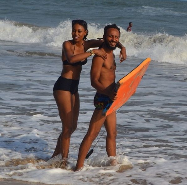 Yvonne Nelson and wanlov