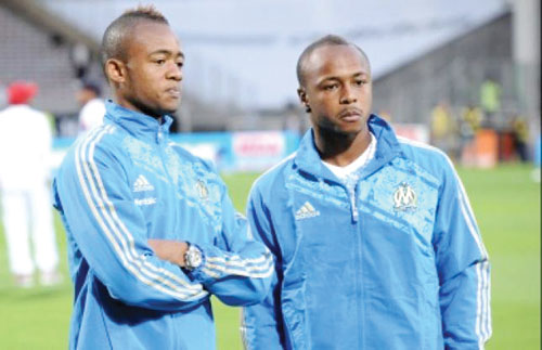 Jordan and Andre Ayew