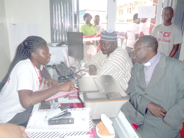 Some customers about to open accounts with the company