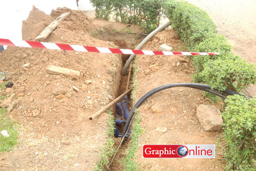 The scene of the incident