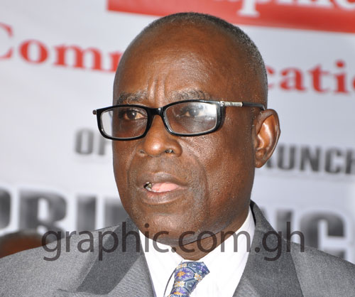 the Chairman of the National Media Commission, Mr Kabral Blay-Amihere