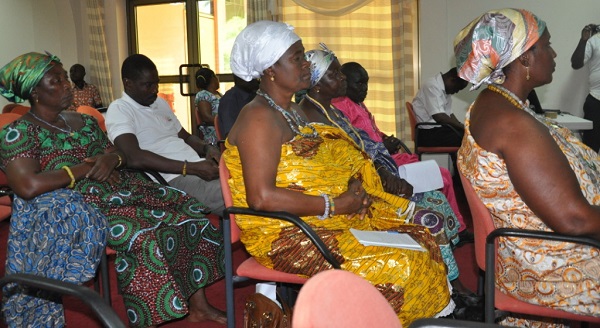 A cross-section of some of the queenmothers who graced the event