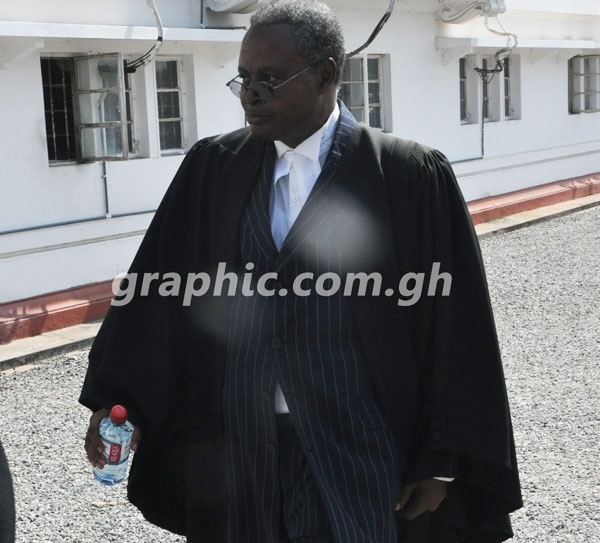 Mr Kwabla Senanu - Counsel for the 327 joinders