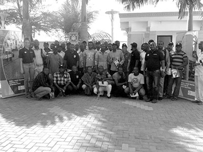 Some particpants after the workshop