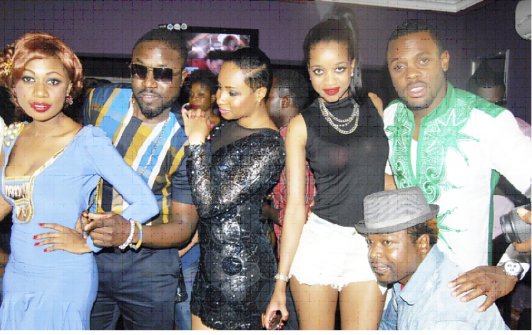 Birthday girl Selly (left) and her BBA posse — Elikem, Pokello, Maria, Melvin and Sulu