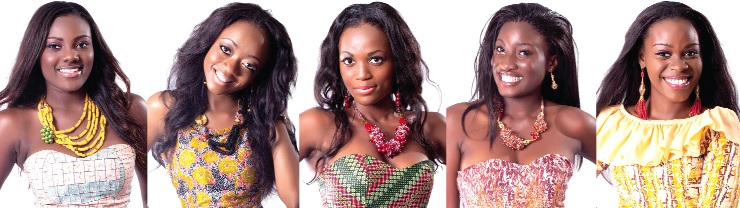 From left to right: Abigail, Aisha, Betty, Lois and Lordina