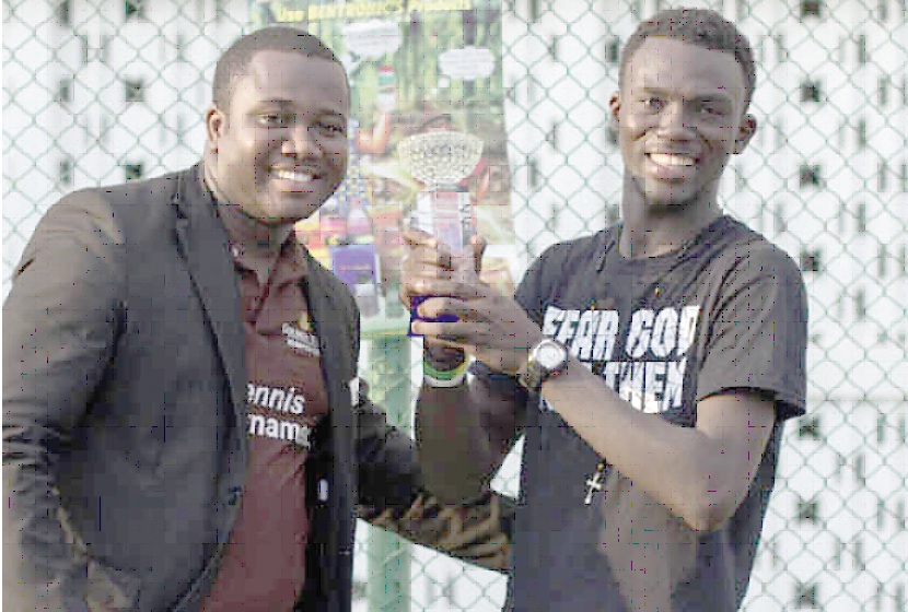 Herman Abban, (right)