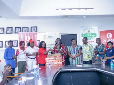 Telecel Foundation donates 100 laptops to KNUST students