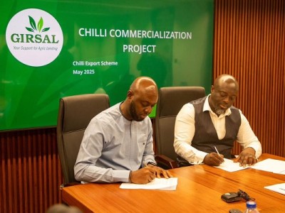 GIRSAL, agribusinesses sign MoU to revive Chili export to rake in $10m in revenue  