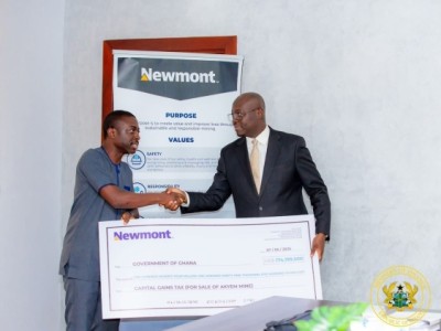 Ghana gets $220million from Newmont's $1billion Sale of Akyem Mine