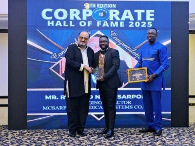 McSarpong Medical Systems MD honoured at 2025 Corporate Ghana Hall of Fame Awards