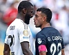 Antonio Rüdiger (left) and Gustavo Cabral (right) clash during the Real Madrid vs. Pachuca game at the FIFA Club World Cup. Richard Pelham/Getty Images