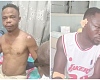 Two of the victims of the galamsey clash at Sefwi Asawinso 