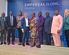  Sadiq Khan (5th from left), Prof Nana Aba Appiah Amfo (5th from right) and other dignitaries after the event